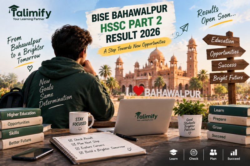 BISE Bahawalpur HSSC Part 2 Result 2026 – Check Result by Roll Number - Talimify Blog