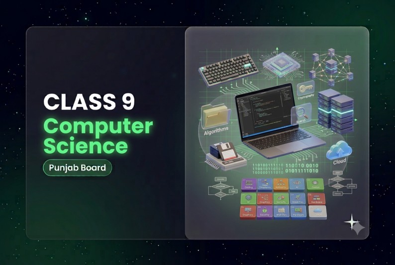 Computer Science Class 9 Punjab Board Book Solutions & Study Notes - Talimify